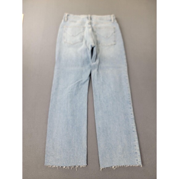 Hudson Jeans Womens 28 Remi Obsession High Rise Straight Distressed Raw Hem - Picture 12 of 13